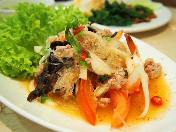 istock Glass Noodle Spicy Salad 488595587