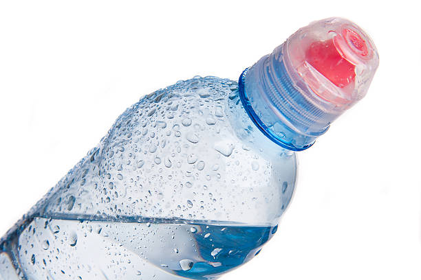 istock Plastic bottle of drinking water isolated on white 488596215