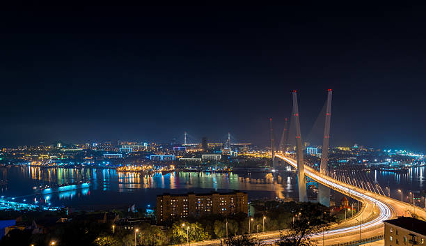 istock Vladivostok. Night view. 488596614