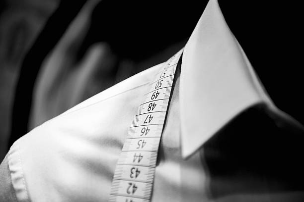 Shirt tailoring in tailor shop