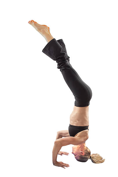 istock 9th of 12 Yoga poses in sequence 488598449