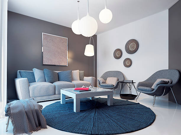 istock Design of modern lounge 488598750