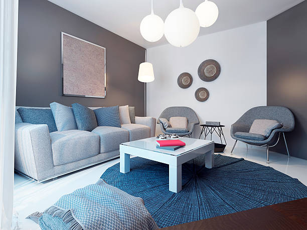 Cozy lounge room minimalist style