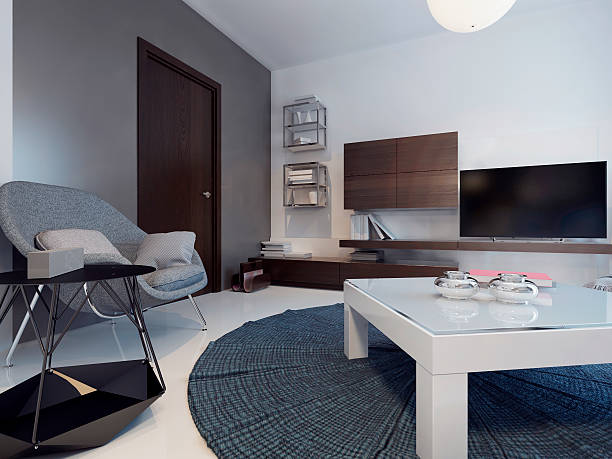 istock Idea of living contemporary room 488599286