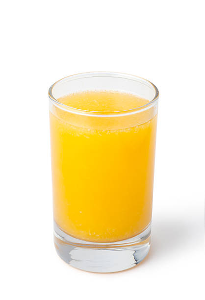 istock Glass of orange juice 488599539