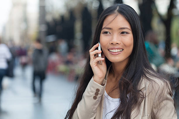 istock Woman talking on mobile phone 488599602