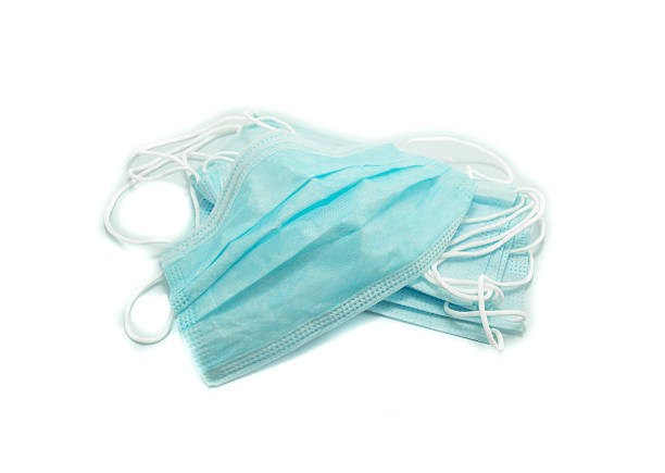 istock medical mask  on white background 488601434