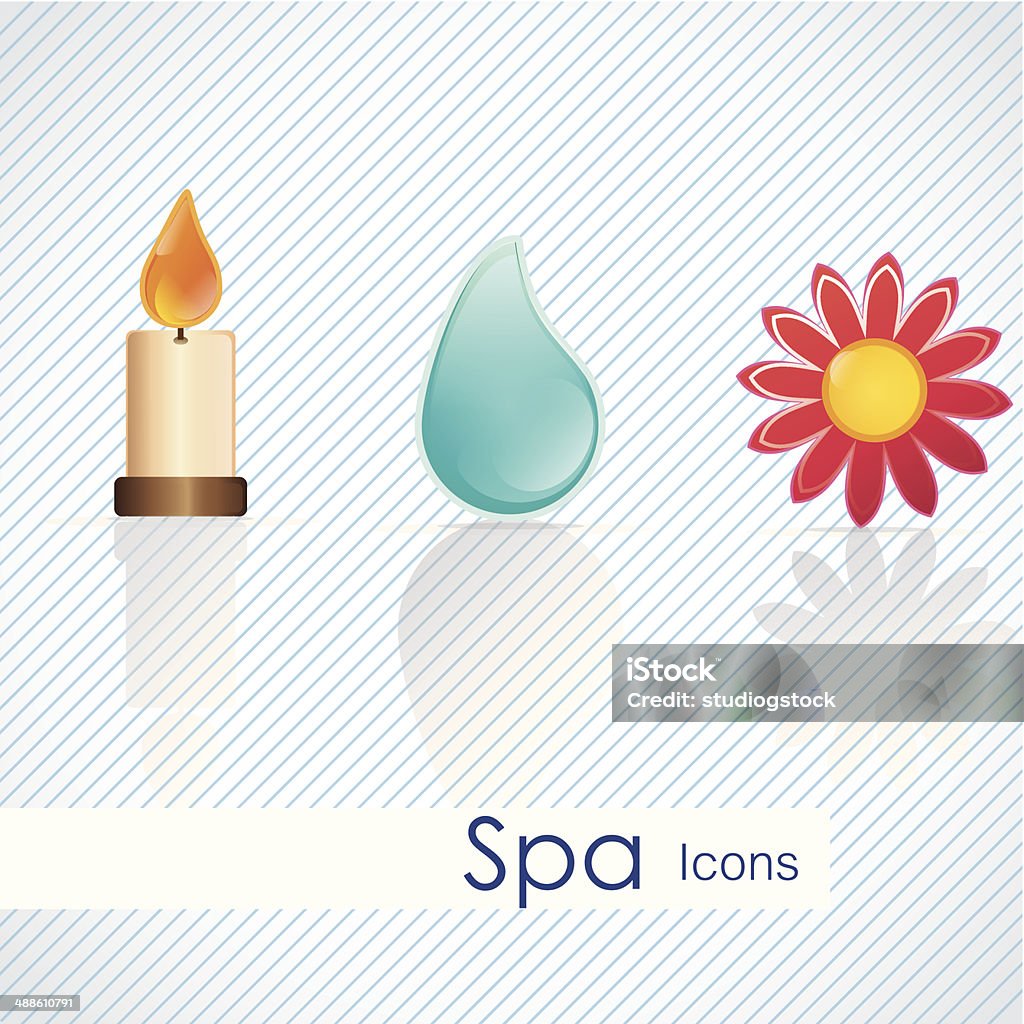 Spa Icons spa icons over light background vector illustration Alternative Therapy stock vector