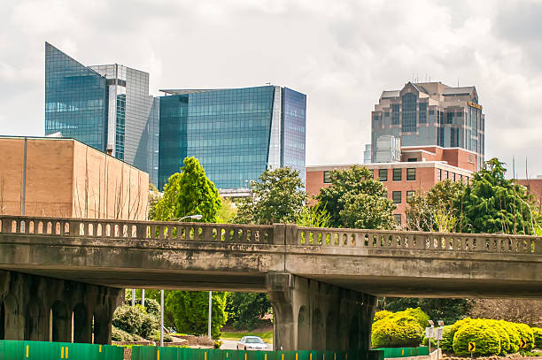 istock view of the skyline of Raleigh 488611281