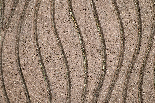 istock Surface of the corridor paved with brick 488611380