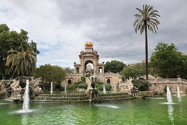 istock Fountain and cascade in park De la Ciutadella, Barcelona 488612425