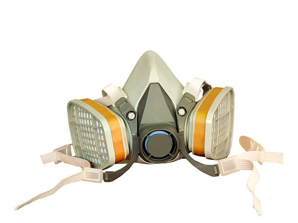 istock Toxic dust respirator 488613118