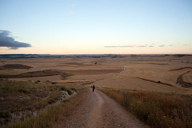 istock Pilgrims, Way of St. James 488614165