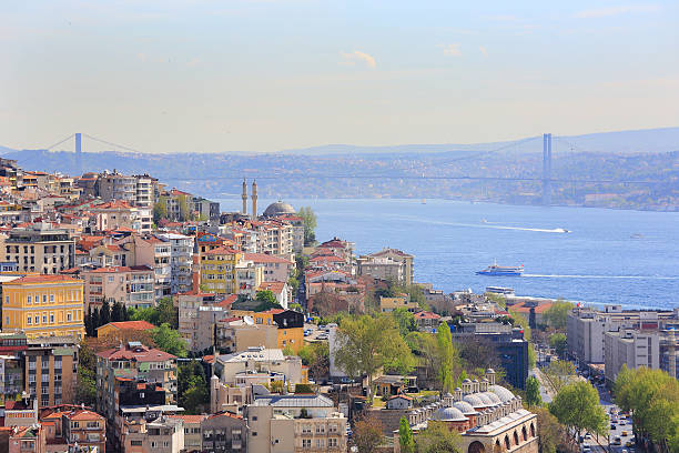 istock Crowded city of istanbul 488614541