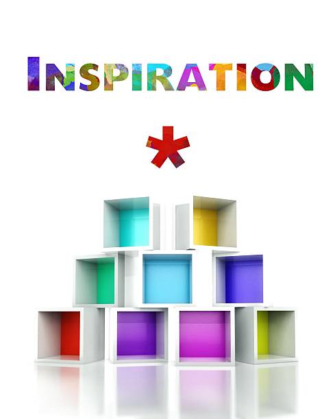 istock Inspiration concept. colorful 3d design illustration 488616487