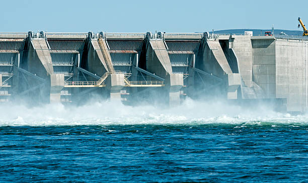 istock Water released by hydroelectric dam on Columbia River in Washington 488618063