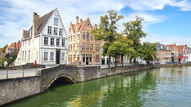 istock Historic Centre of Brugge, Belgium 488618529