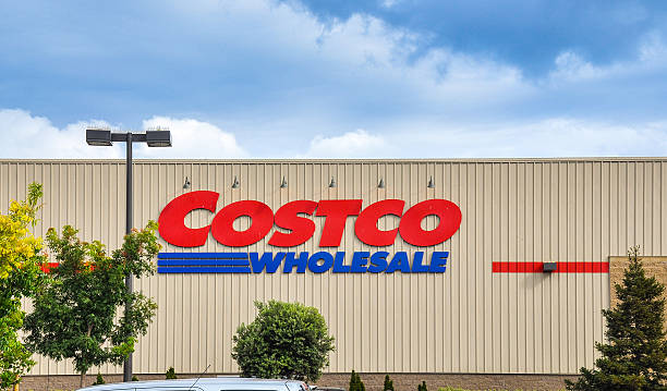 Costco Wholesale Store, Redwood City, CA stock photo