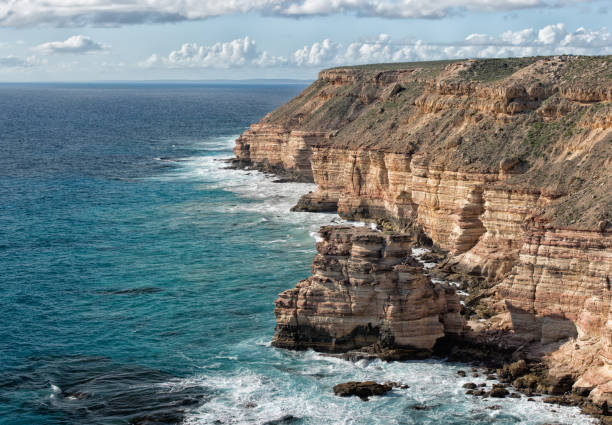 istock Kalbarri Batavia coast cliffs on the ocean 488627412