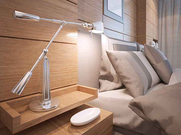 istock Idea of loft bedroom 488627580