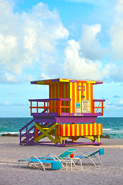 Miami Beach Florida, EUA - fotografia de stock