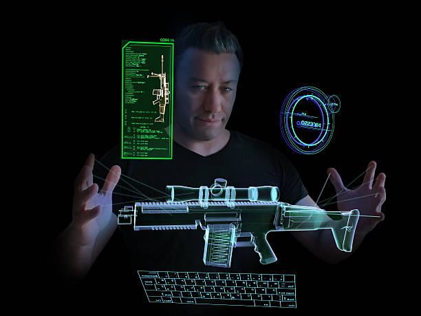 istock Arms Dealer and Virtual Weapon Market 488634980