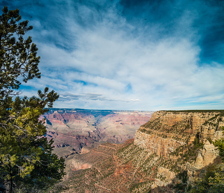 View of the Grand Canyon, Nevada, USA.