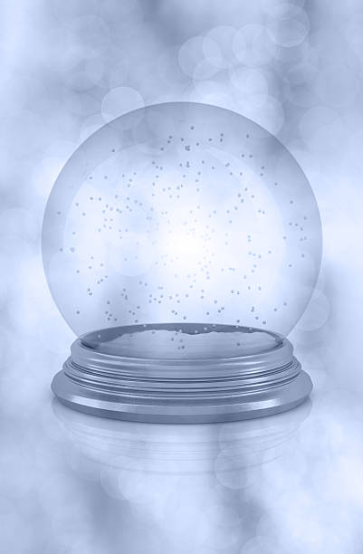 istock magic glass Christmas ball 488637868