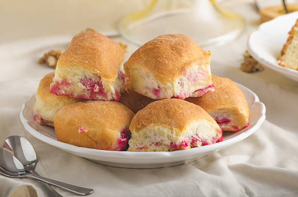istock Poppy seeds cake and stuffed buns 488648172
