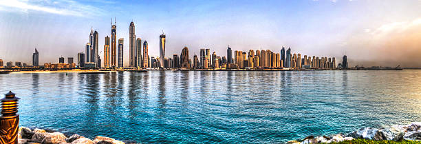 istock Dubai marina HDR skyline 488650616