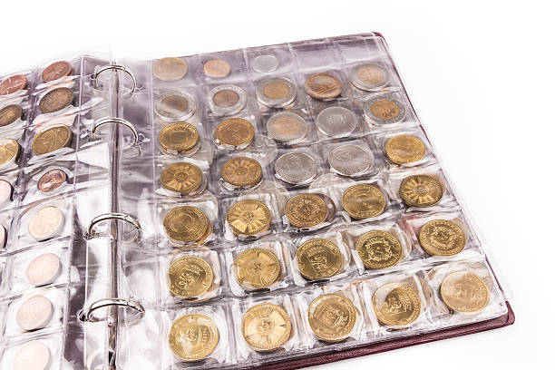 istock Coin album with world coins 488652145