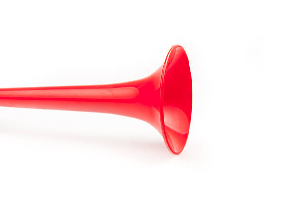 istock Vehicle horn isolated on white background 488652193