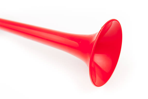 istock Vehicle horn isolated on white background 488652293