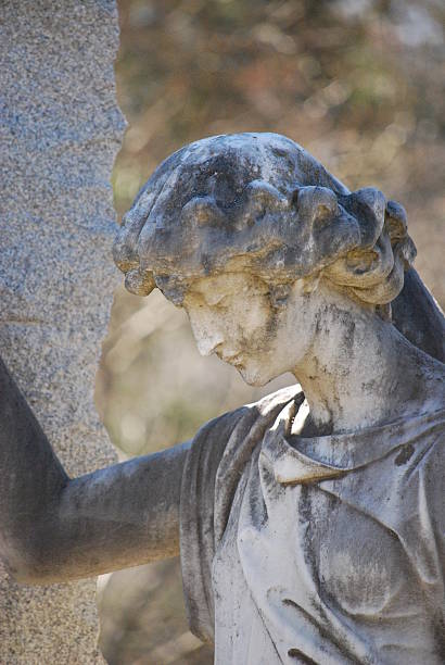 istock Gravemarker at Hollywood Cemetary 488653707