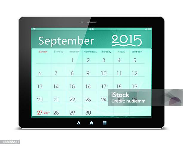 9 月2015 年のカレンダーのデジタルタブレット - 教師の日のストックフォトや画像を多数ご用意 - 教師の日, 2015年, アイデア