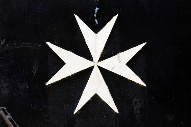 Maltese cross. Jerusalem. Israel Maltese cross. Jerusalem. Israel knights of malta stock pictures, royalty-free photos & images