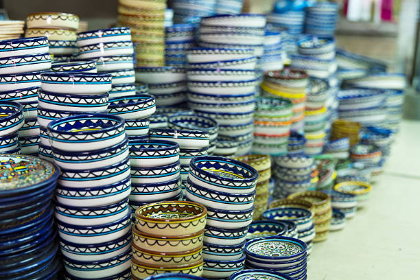 istock Souvenirs shop in Arab quarter . 488661896