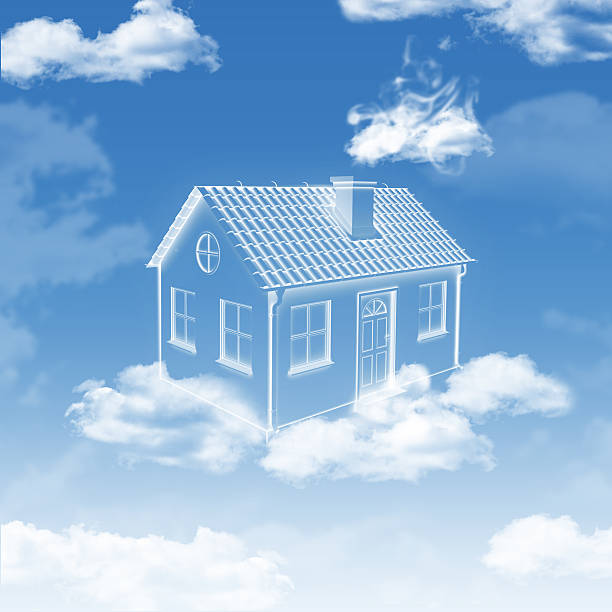istock House of clouds in the sky 488663195