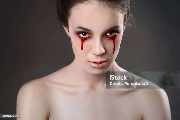 Cry Stock Photo - Download Image Now - Blood, Teardrop, Crying