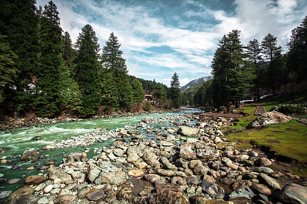 istock The beautiful nature with Himalaya Mountain background 488664707