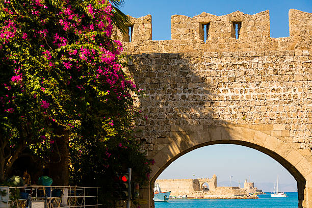 istock Gate into the old town of Rhodes 488665477