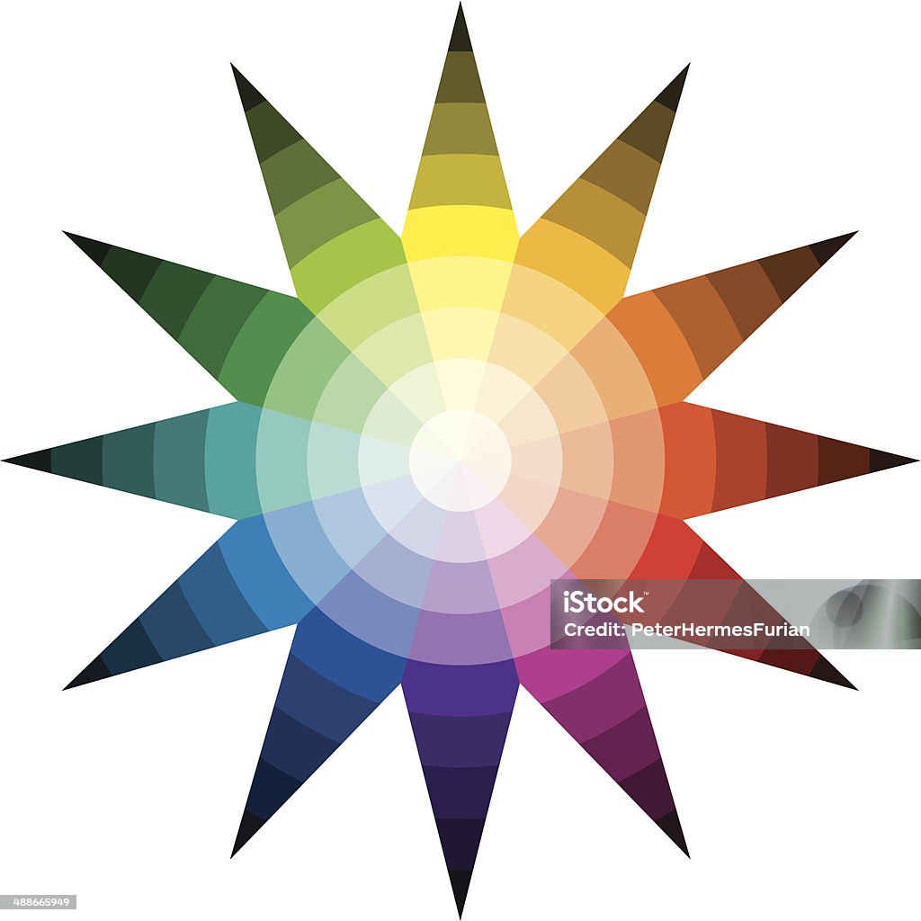 Color Alignment Star Color Star Stock Illustration - Download Image Now - Star Shape, Color ...