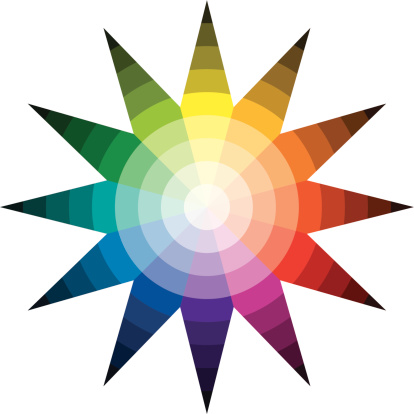 Color Inverted Star Color Star Stock Illustration - Download Image Now - Star Shape, Color ...