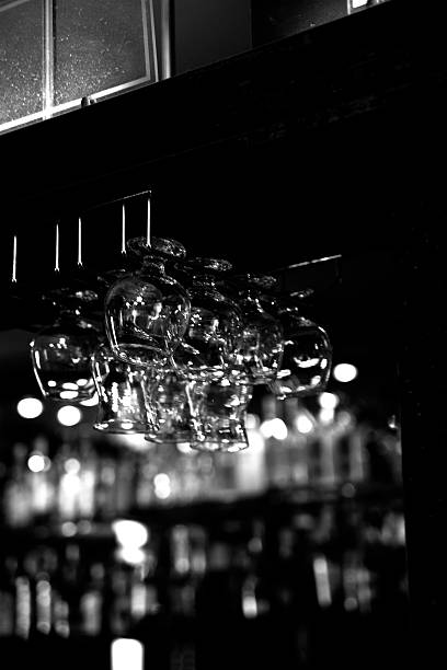 istock glasses and bottles in the bar 488666245