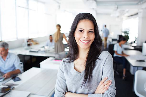 istock Gaining the experience to advance in her career 488666443
