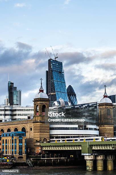 London Thames View Stock Photo - Download Image Now - Architecture, Black Color, Bridge - Built Structure