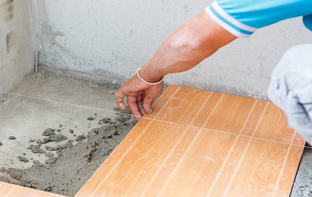 istock floor tile installation for house building 488667951