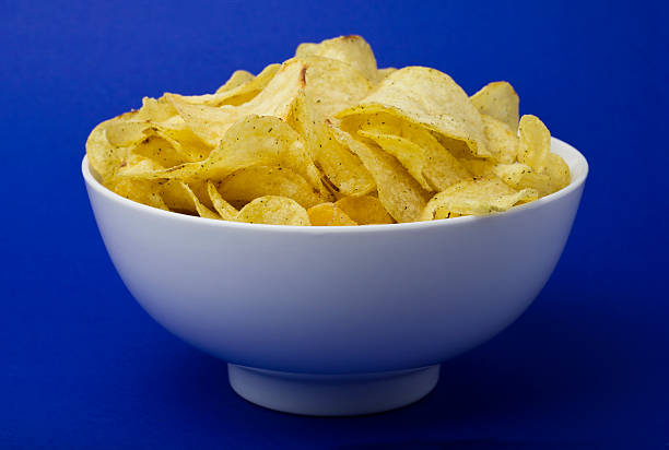 istock Bowl of potato chips 488668597