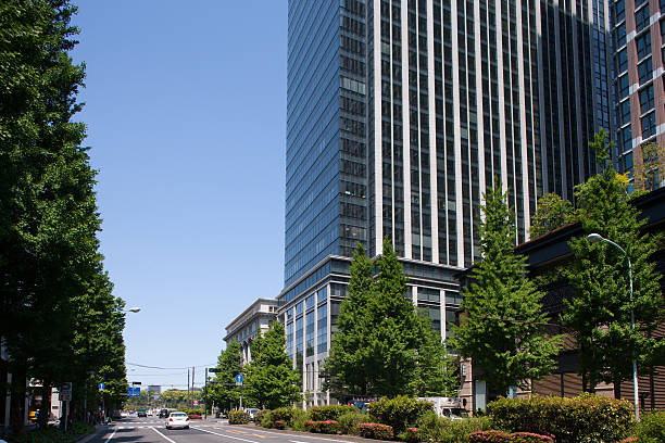 istock Office building district Tokyo, Marunouchi 488668799
