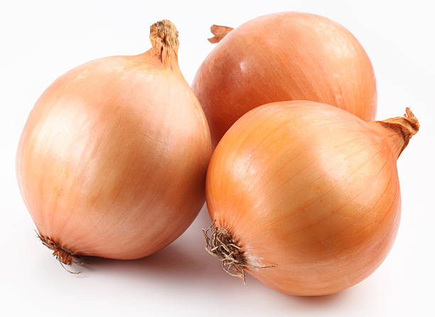 istock Fresh bulbs of onion. 488669495